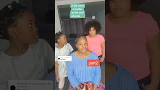 vidéo  entière je fais croire à ma fille qu'elle a été adoptée sa réaction 😱 #humor #prank #canular