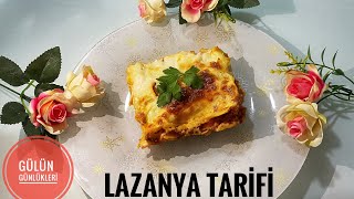 LAZANYA TARİFİ 😋 | ⚡️ LAZANYA NASIL YAPILIR ? KIYMALI LAZANYA TARİFİ 🤩 BEŞAMEL SOSLU LAZANYA