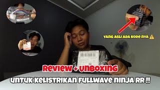 UPGRADE KELISTRIKAN NINJA RR KE FULLWAVE ⚡|| KIPROK NMAX ORI ADA KODE SERI NYA ⁉️