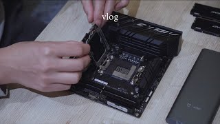 Vlog: finally I got my small PC fixed and working again, cooking at home ft. FormD T1