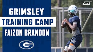 Faizon Brandon / Grimsley Training Camp Preview 2023