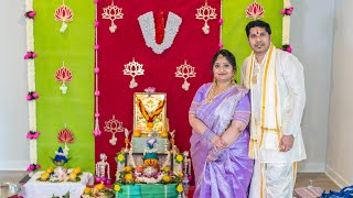 Harshitha and Srinivasa Reddy's Housewarming Highlight's || Lawrence Township, New Jersey