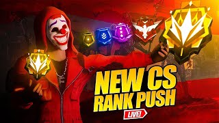 CS RANK PUSHING NEW SEASON 🤔 ROAD TO REGION TOP 1 || TELUGU FACECAM LIVE 🛑