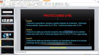 Función y conexión del interruptor termo magnético o térmica (ITM)