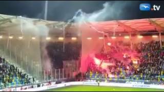 Hooligan riot - Arka Gdynia vs. Lechia Gdansk (30.10.2016)