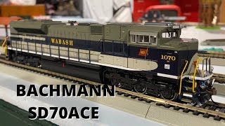 Bachmann SD70ACe with DCC and sound