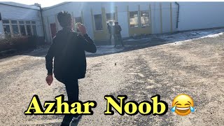 Azhar is Noob 😂 | School vlog | boring day 😞 #stockholmsweden