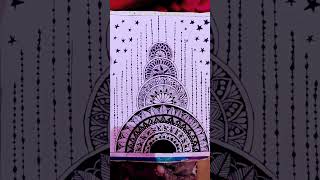 mandala art 🎨 #artandcraft #newsong #shortsyoutube