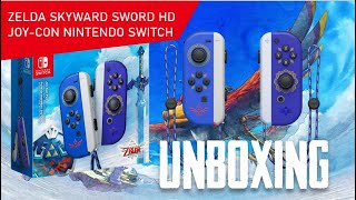 Unboxing The Legend Of Zelda : Skyward Sword HD Joy-Con + videojuego