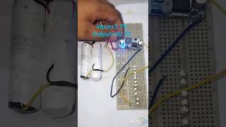 Boost Converter Module power Review #diy #experiment #youtubeshorts #shorts