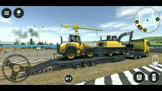 construction vehicles delivery - drive simulator 2020 - android gameplay