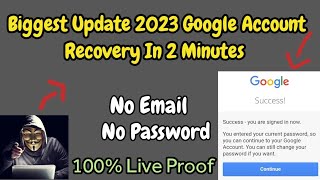 How to recover gmail account without recovery email or phone number 2023 | email id recovery google