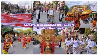 Karnaval HUT RI ke 78 Kelurahan Karangrejo Part. 1