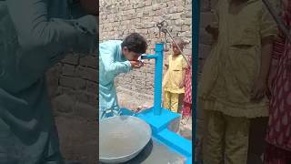 complete hand pump for poor family ( helping with Amjad Rasool ) my real work #handwaterpump