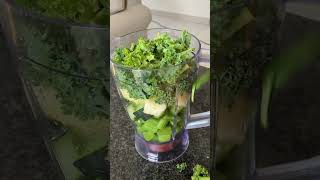 Green juice with a blender #health #wellness #cleansing #weightloss #celeryjuice #juice #shorts