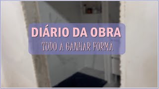 DIARIO DA OBRA #2 TUDO A ENTRAR NOS EIXOS I Bruna Rodrigues