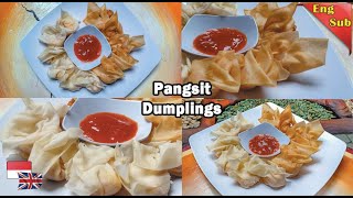 Resep Pangsit Rebus I Resep Pangsit Goreng Isi I Dumplings Recipe Easy vegetarian