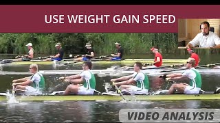 Sweep Rowing Technique: How to make this four fast - Dutch W.S.R. Argo Video Analysis