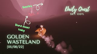 [05/08/22] Daily Quests | 🦐 Golden Wasteland 🦐 | Sky: COTL