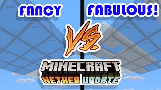 Fancy VS Fabulous! Minecraft Graphics Modes (1.16 Pre-Release)