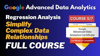 Regression Analysis Simplify Complex Data Relationships | Google Advanced Data Analytics Certificate