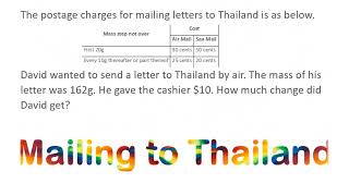 Quick Math Hacks(3) mailing to Thailand