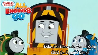 Todas Las Líneas de Voz de Salty AEG En Español Latino - JeffreyTheRaceEngine39