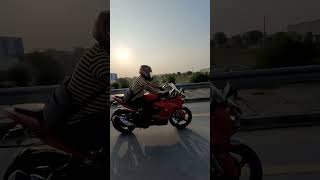 rr310 Honda cb 200x #shortvideo #apacherr310 #youtubeshorts