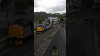 shunting at Blaenau. May 2022