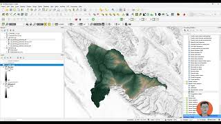 QGIS Creating a relief map