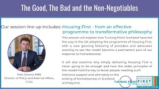 TPS HF Conference: Housing First, From an Effective Programme to a Transformative Philosophy