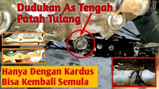 Standar Tengah Motor Honda BeATmu Patah Di Dudukan As Tengahnya.?? Ini Solusinya.!! (Terbukti Ampuh)