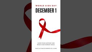 Happy World AIDS Day !! #WorldAIDSDay #HIV #AIDS #HIVAwareness #AIDSAwareness #HIVAIDS #AIDSDay