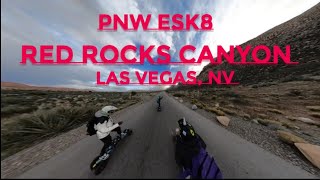 No Edits Free Flow Red Rocks Canyon, Las Vegas, NV - PNW Esk8 Ride!!