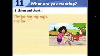 Level 2 - Unit 11 - Part D (Phonics) - What are you wearing?