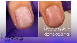 How to help and restore damaged nail ? Seal & Protect treatment