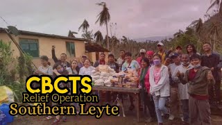 Relief Operation in Southern Leyte after Super Typhoon Odette | CBCTS