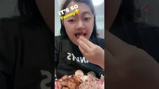 Mukbang spicy crispy pork belly #food #yummy #foodie #cooking #mukbang #fyp #yt  #foryou #asmr