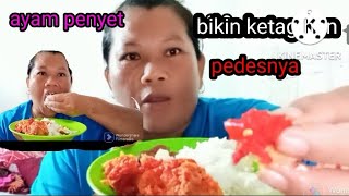 tkwmalaysia makan sederhana ayam penyet