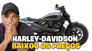 "Preços da Harley Davidson Despencam! Será que as Motos Custom Estão Mais Acessíveis?"