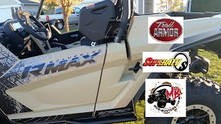 RMAX Must Haves: MudBusters Firewall Guards, Windshields, Trail Armor Extensions With Installation