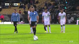 De Arrascaeta 4 x 2 Bolívia  Eliminatórias  de copa do mundo