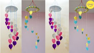 Wind chimes || 2 Beautiful wall hanging Wind Chimes craft idea ||