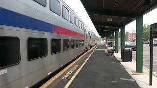 NJ Transit Newark Bound train 5147 Departing Raritan