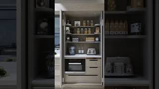 Pantry Organizing Ideas for your kitchen. #modularkitchen #kitchen #interiordesigner  #noahinterior