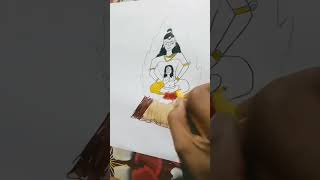 Holika Dahan drawing