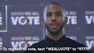 When We All Vote Week of Action Houston with Chris Paul and Angela Rye