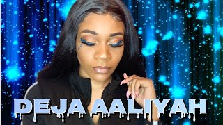 BIG DRIP💧 Soft Glam With a Twist ( Dripping Eyeliner ) | Deja Aaliyah