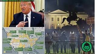 Trump try to bully politicians start arresting protesters giving them up to 10 years for rioting