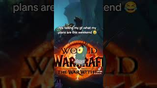 The war within is close 😂👀 #subscribe #gaming  #worldofwarcraft #warcraft #shorts #smallyoutuber